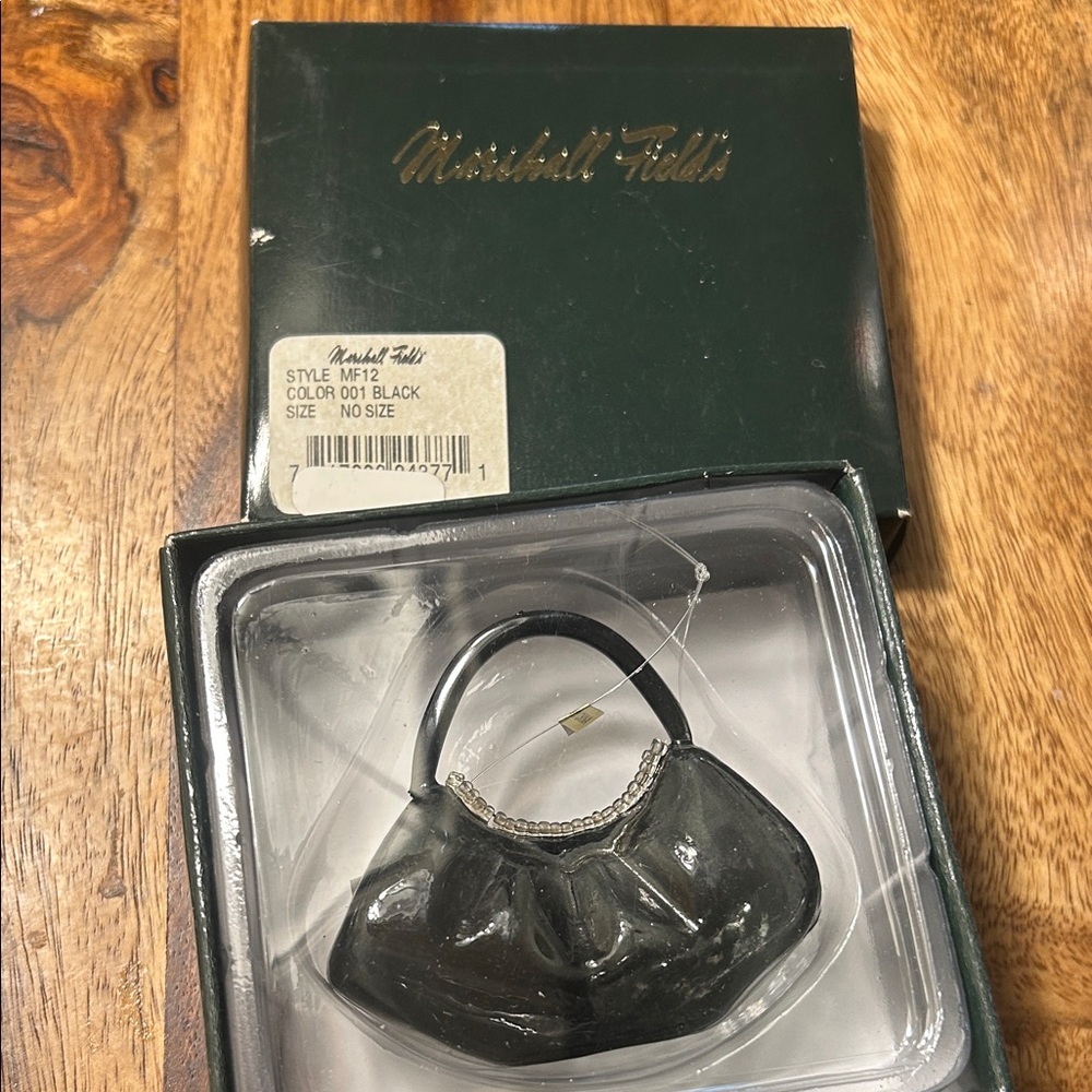 Marshall Field's Black Mini Bag
